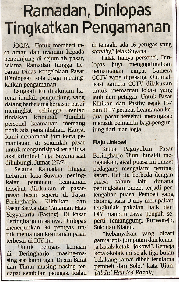 Kliping jogja terbaru